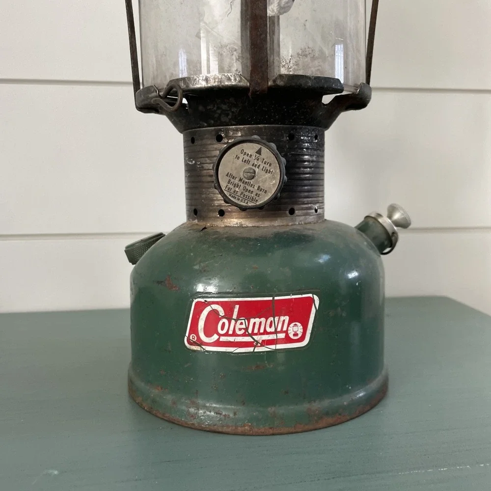 Vintage Coleman Lantern Model 220E – Dual Mantle –‎ Made in USA 3 60